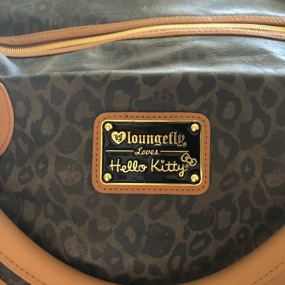 Loungefly hello kitty bag cheetah - Picture 3 of 7